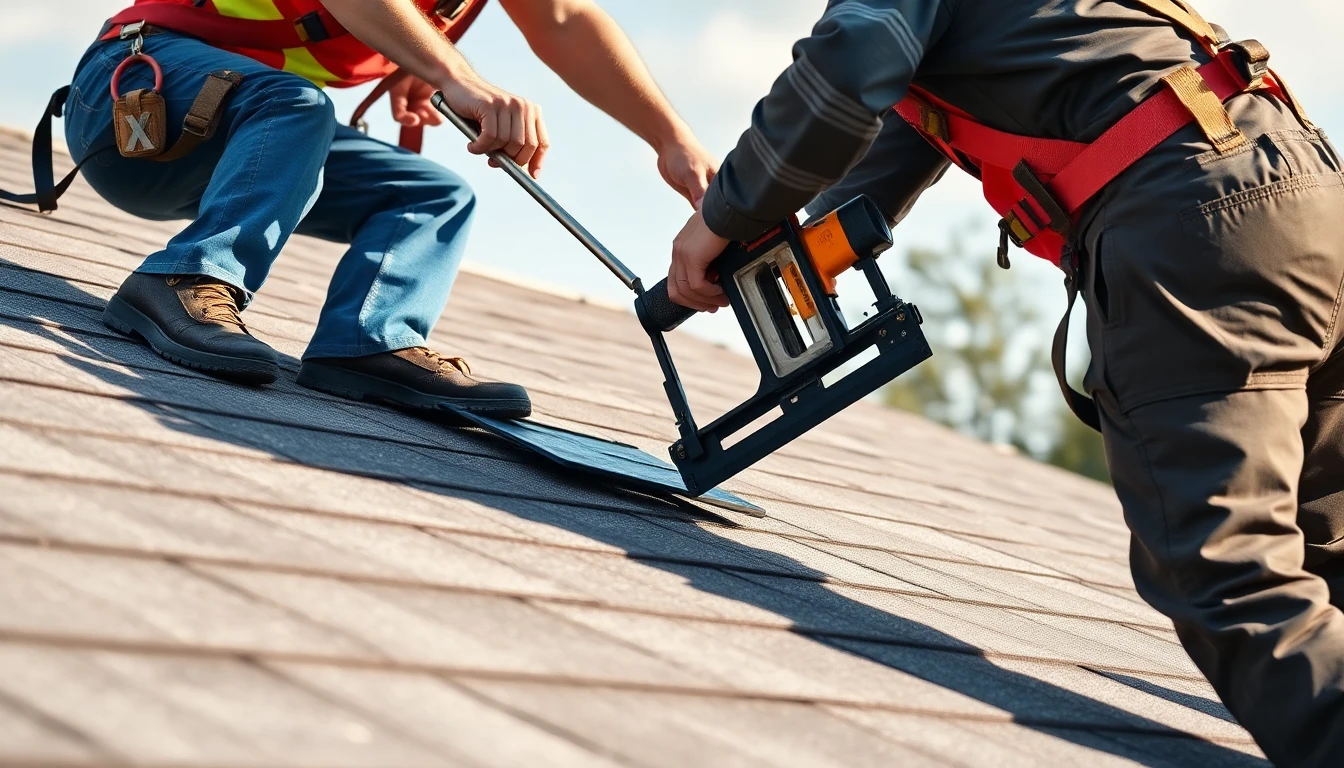 Emergency roof repair